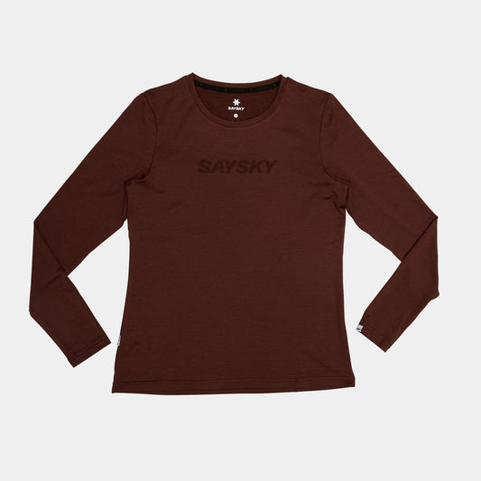 W PACE LONGSLEEVE | LOGO RED - SAYSKY