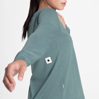 W MOTION LONGSLEEVE | CLEAN BLUE - SAYSKY