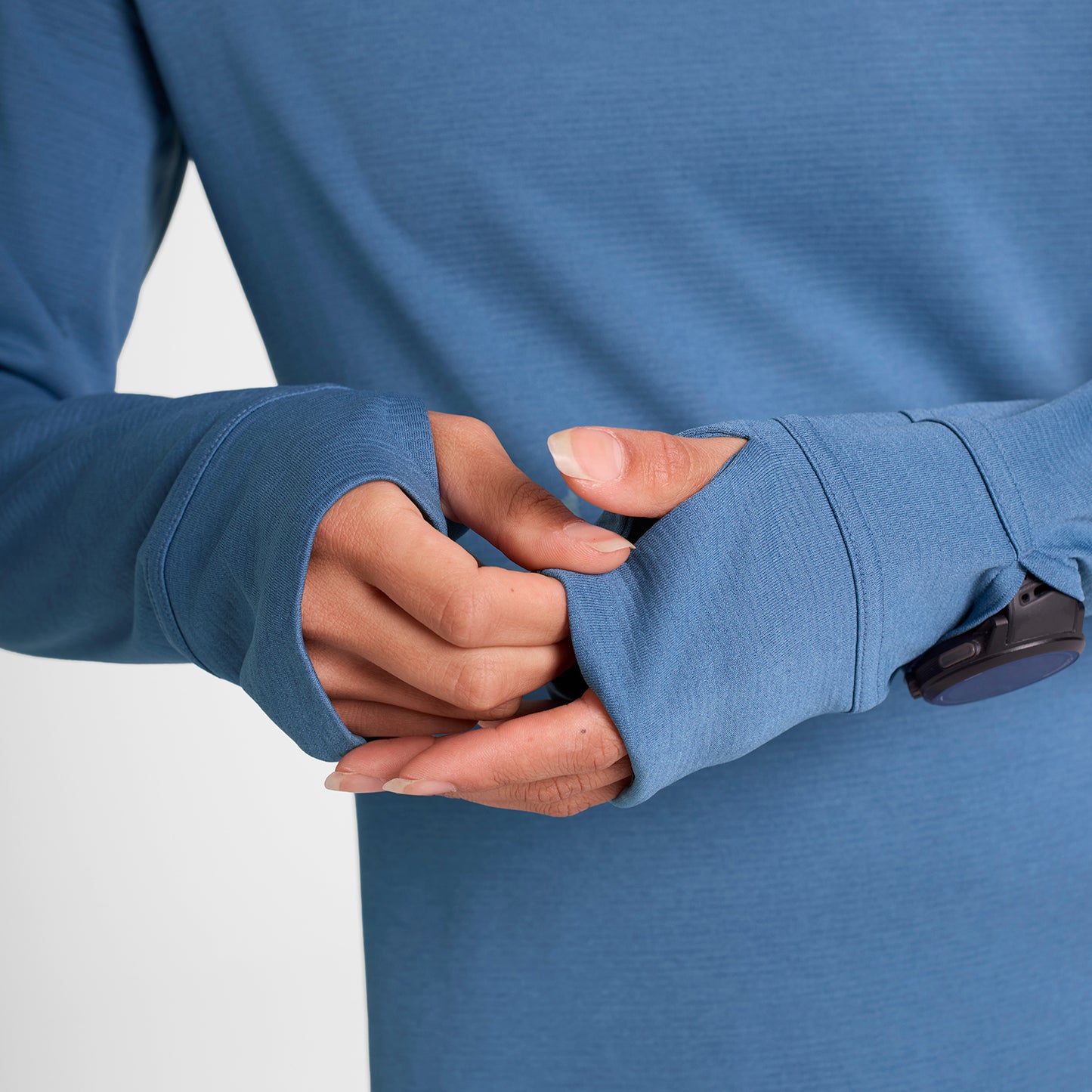 W FLOW LONGSLEEVE | BLUE - SAYSKY