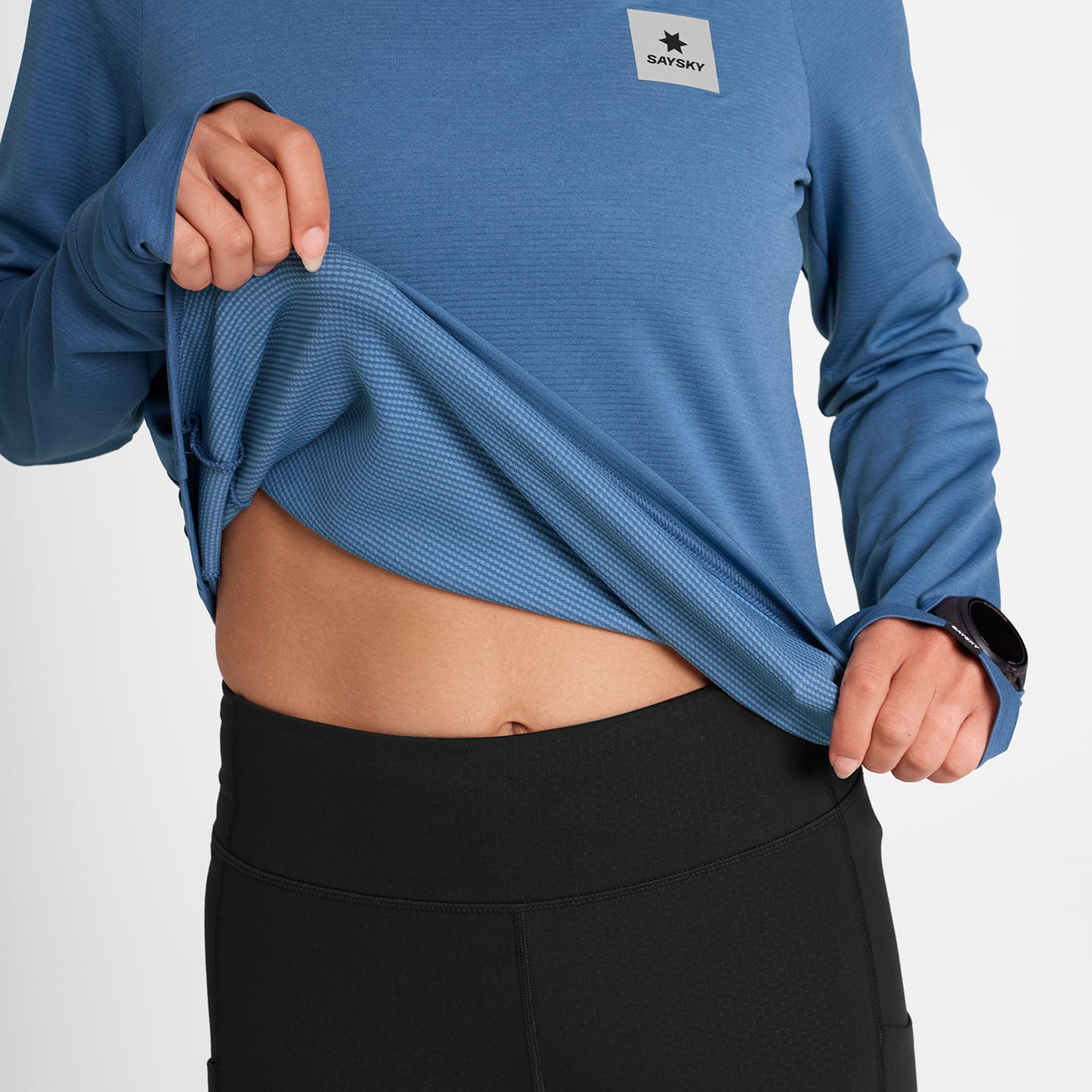 W FLOW LONGSLEEVE | BLUE - SAYSKY