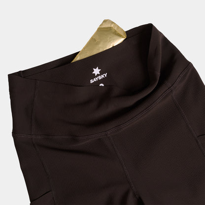 W COMBAT+ RIB LONG TIGHTS | COFFEE - SAYSKY