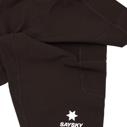 W COMBAT+ RIB LONG TIGHTS | COFFEE - SAYSKY