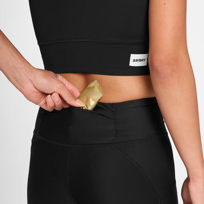 MOTION+ LONG TIGHTS | LOGO BLACK - SAYSKY