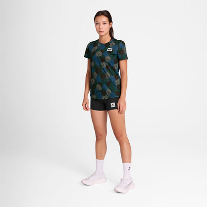 W COMBAT T-SHIRT | CAMO BLOOMS - SAYSKY