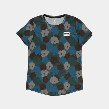 W COMBAT T-SHIRT | CAMO BLOOMS - SAYSKY