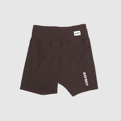 W COMBAT+ RIB SHORT TIGHTS 4" | COFFEE - SAYSKY