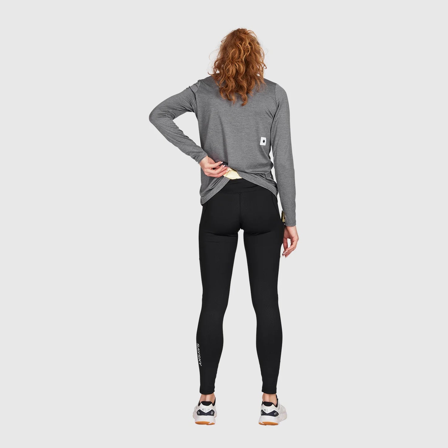 W PACE+ LONG TIGHTS - SAYSKY (Black)