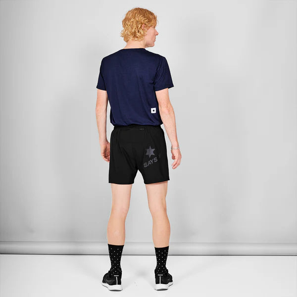 PACE SHORTS 5'' | BLACK - SAYSKY
