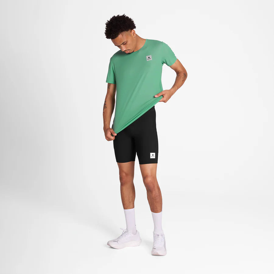 FLOW T-SHIRT | REACTIVE GREEN FLOWER - SAYSKY