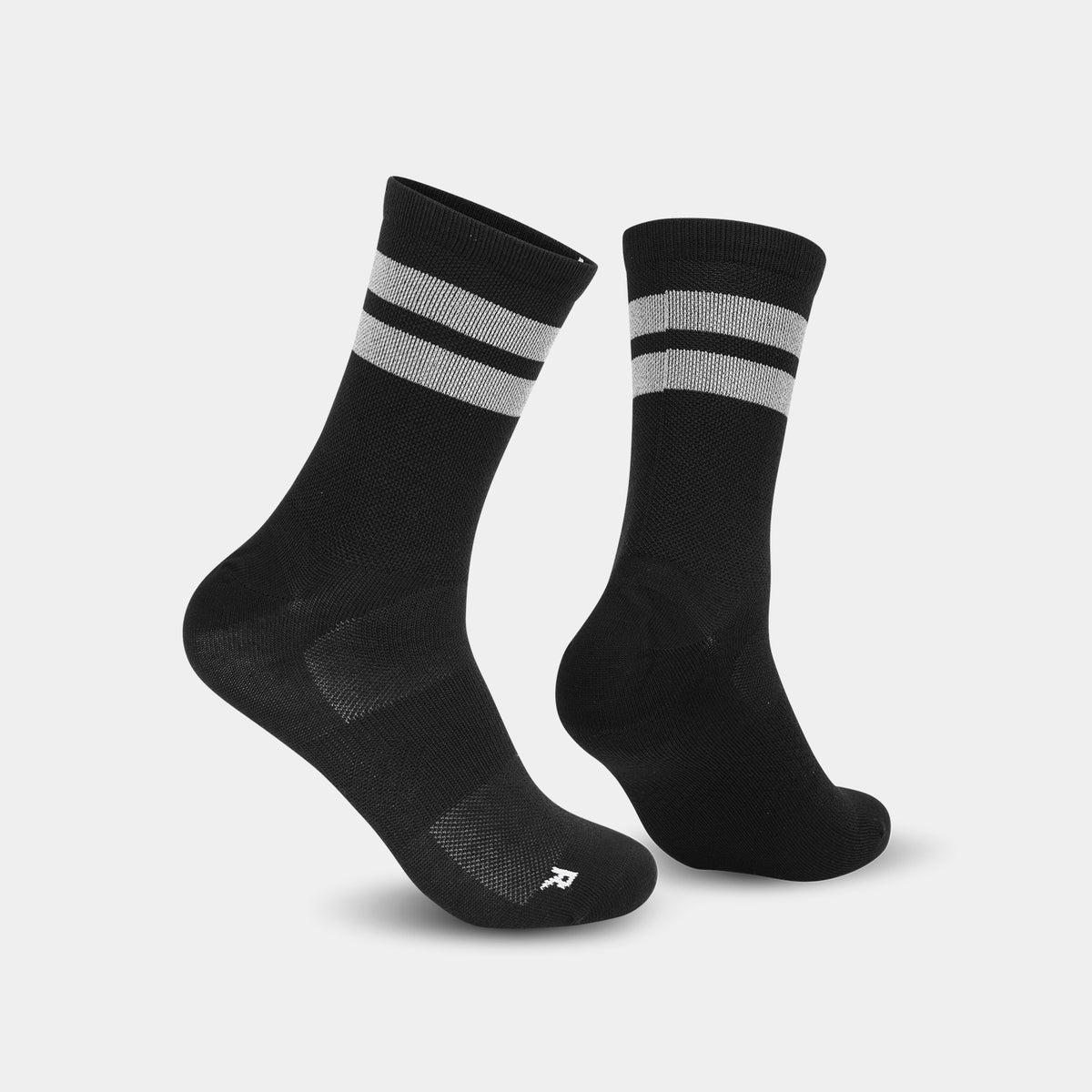 MERINO SOCKS | REFLECTIVE BLACK