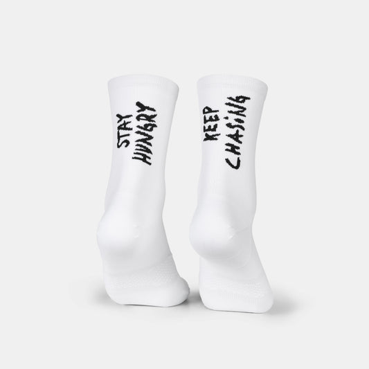 COMBAT SOCKS | STATEMENT WHITE - SAYSKY