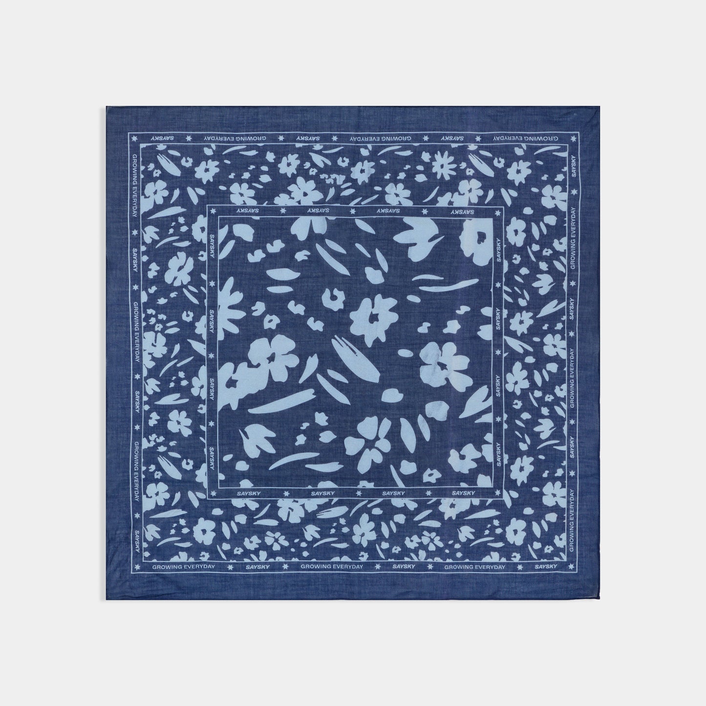 BANDANA | BLUE FLOWER - SAYSKY