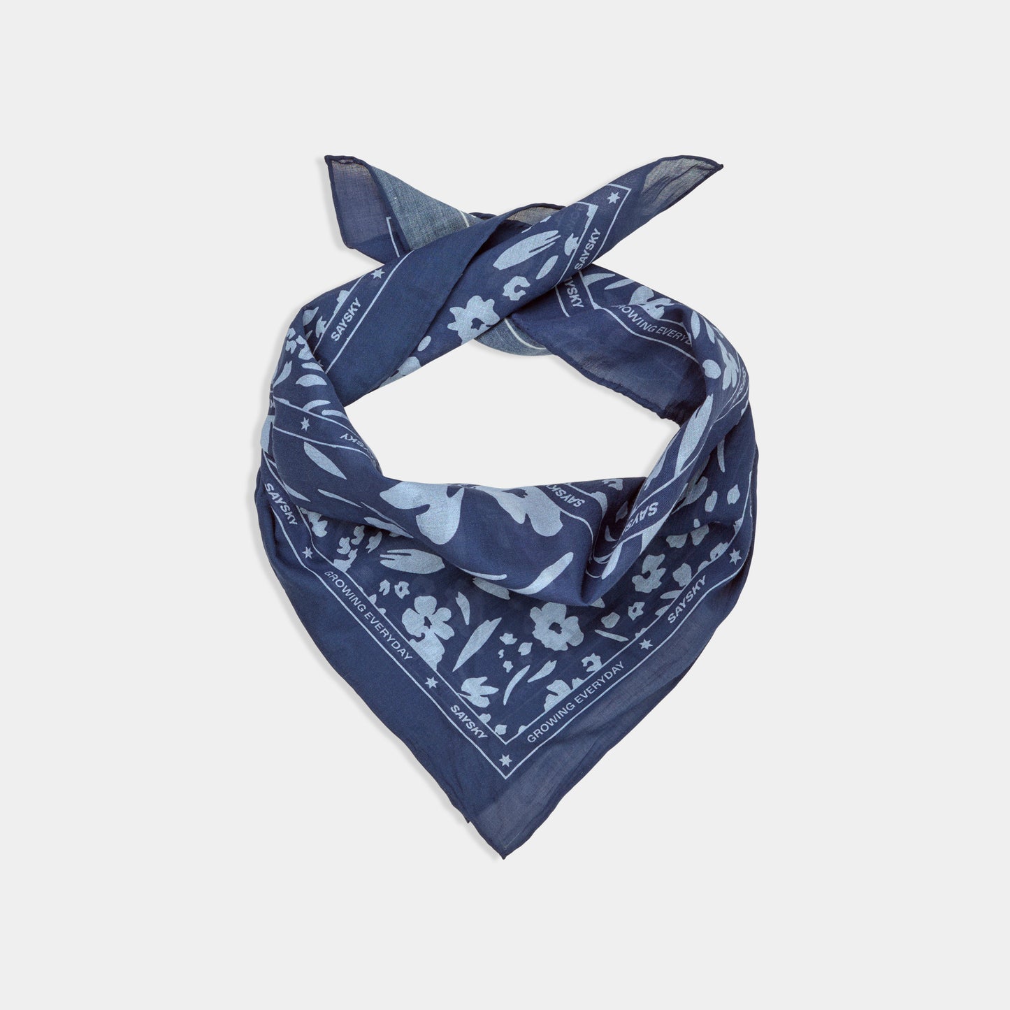 BANDANA | BLUE FLOWER - SAYSKY