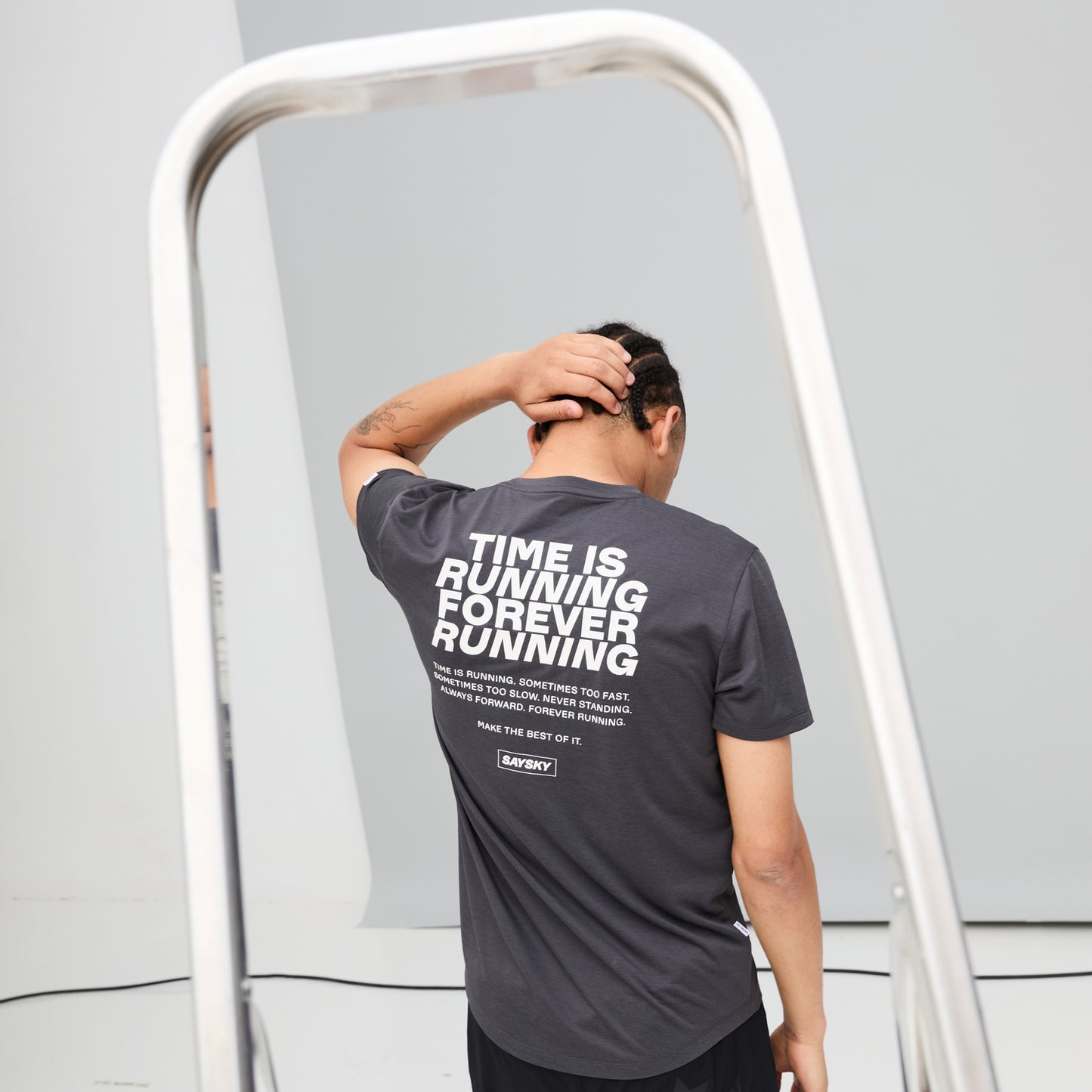 COMBAT PRO T-SHIRT | STATEMENT GREY - SAYSKY