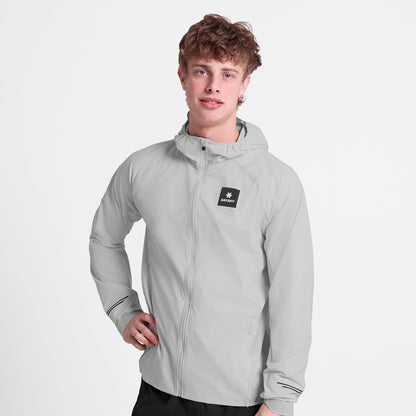 PACE FLEX HOODED JACKET | GREY - SAYSKY