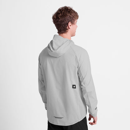 PACE FLEX HOODED JACKET | GREY - SAYSKY