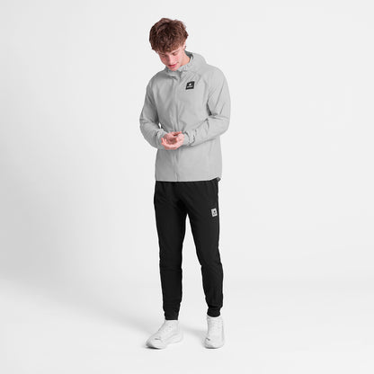 PACE FLEX HOODED JACKET | GREY - SAYSKY