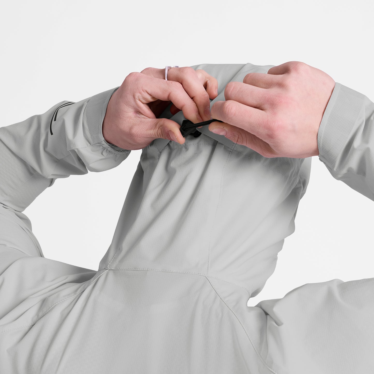 PACE FLEX HOODED JACKET | GREY - SAYSKY