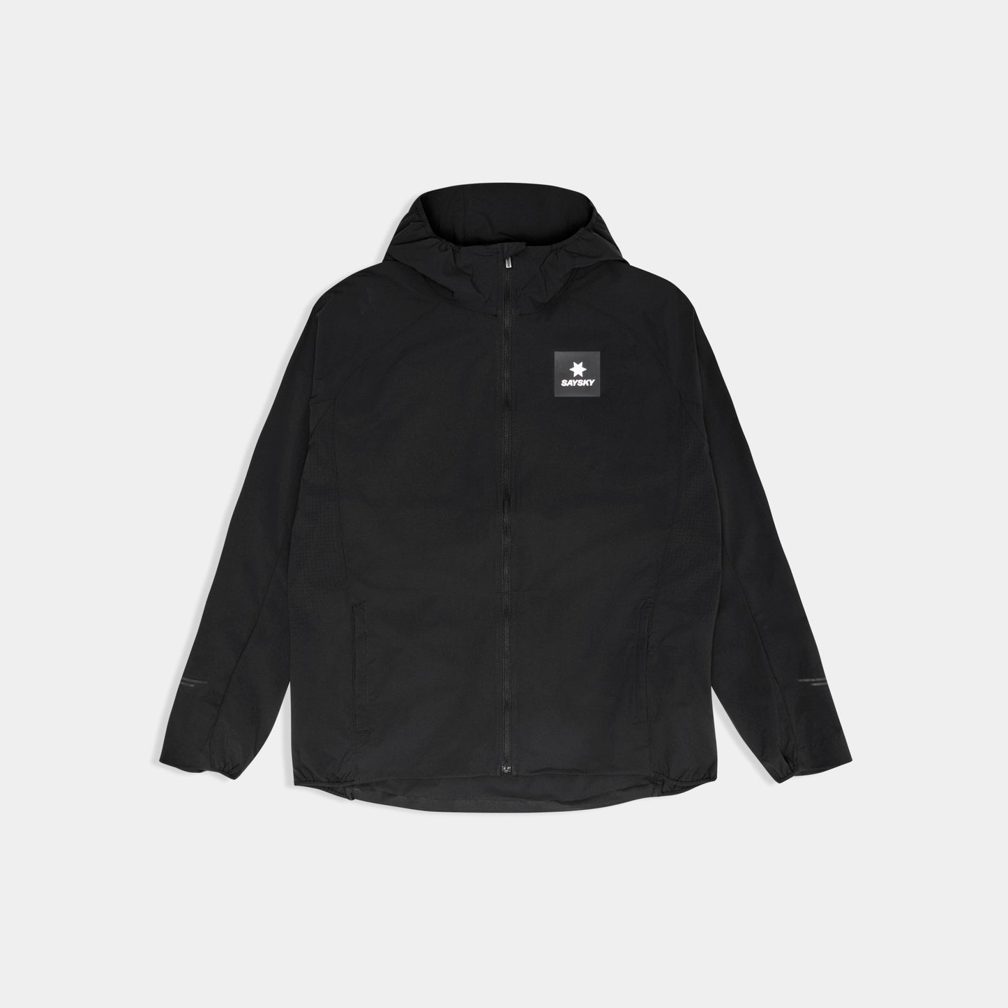 PACE FLEX HOODED JACKET | BLACK - SAYSKY