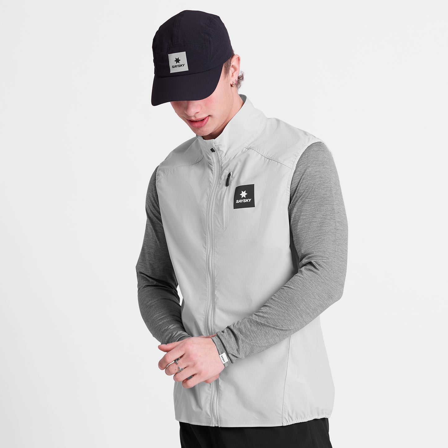 PACE FLEX VEST | CLEAN GREY - SAYSKY