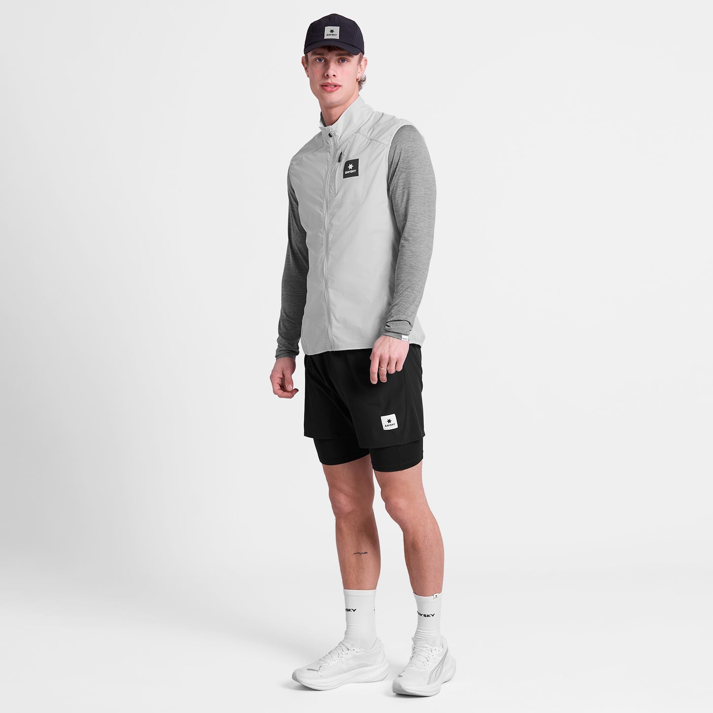 PACE FLEX VEST | CLEAN GREY - SAYSKY