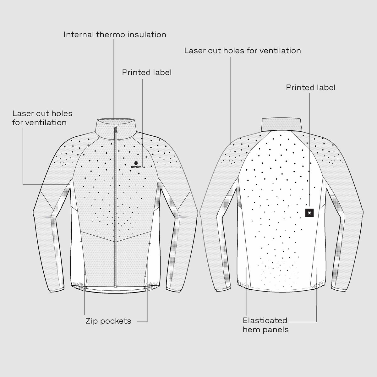FLOW THERMO JACKET | BEIGE