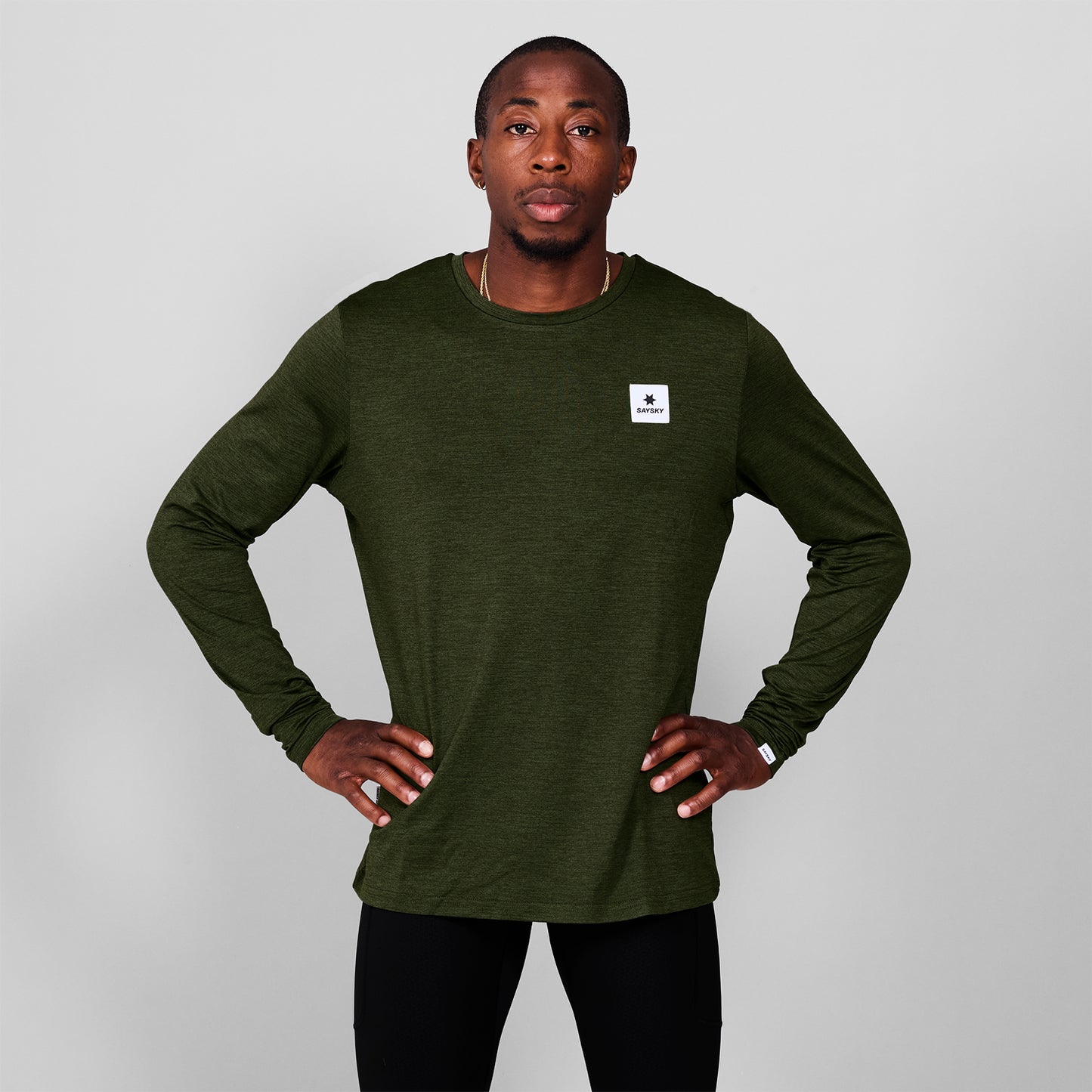 PACE LONGSLEEVE | GREEN - SAYSKY