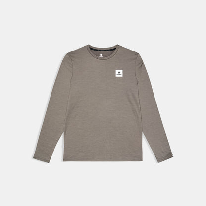 PACE LONGSLEEVE CLEAN | TAUPE