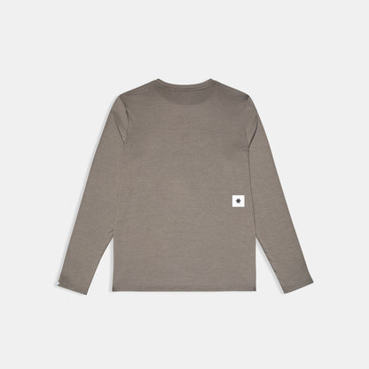 PACE LONGSLEEVE CLEAN | TAUPE