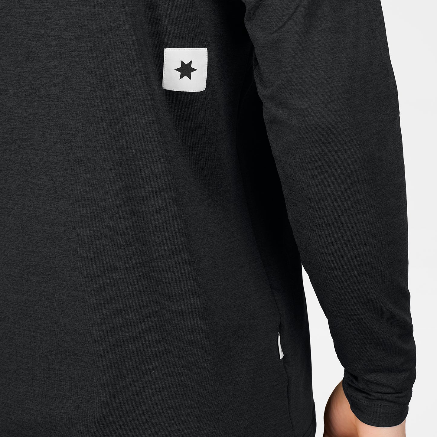 PACE LONGSLEEVE CLEAN | BLACK - SAYSKY