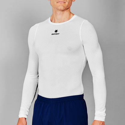 MESH BASELAYER LONGSLEEVE | WHITE - SAYSKY