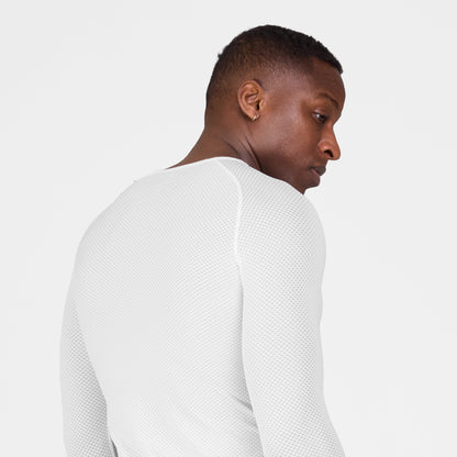 MESH BASELAYER LONGSLEEVE | WHITE