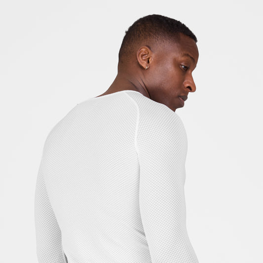 MESH BASELAYER LONGSLEEVE | WHITE