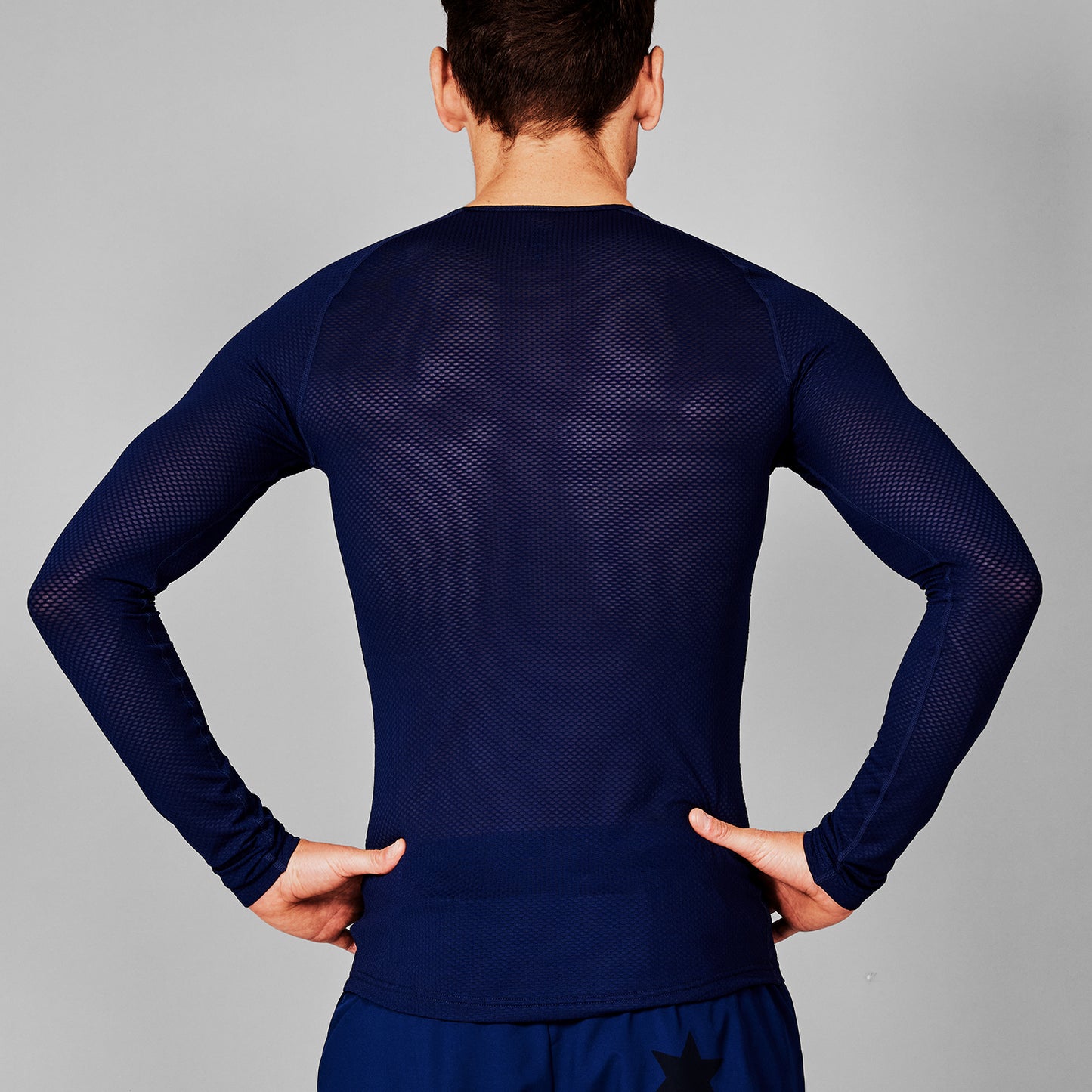MESH BASELAYER LONGSLEEVE | BLUE - SAYSKY