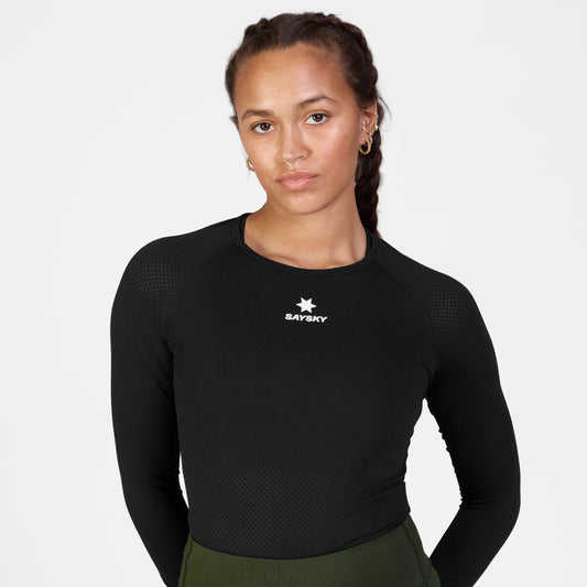 MESH BASELAYER LONGSLEEVE | BLACK