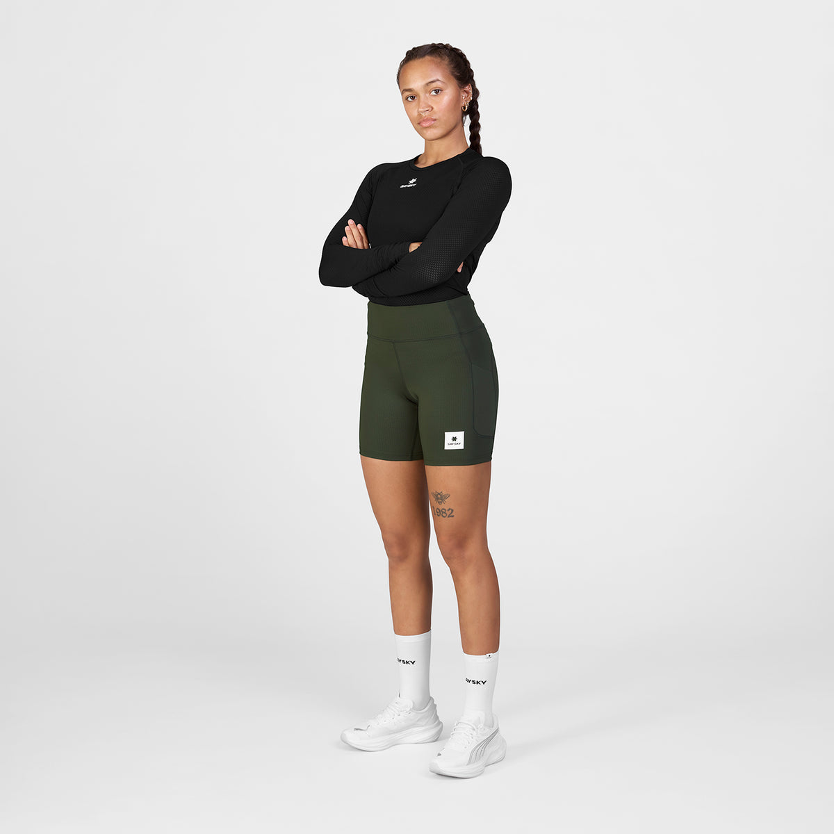 MESH BASELAYER LONGSLEEVE | BLACK
