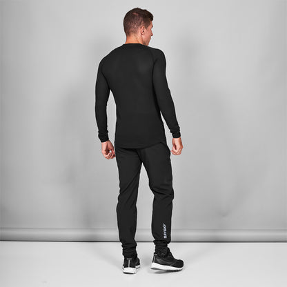 MESH BASELAYER LONGSLEEVE | BLACK - SAYSKY