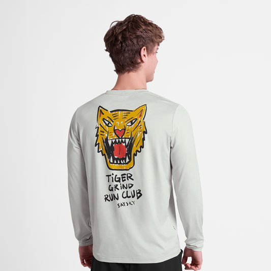 PACE LONGSLEEVE | TIGER GRIND GREY - SAYSKY