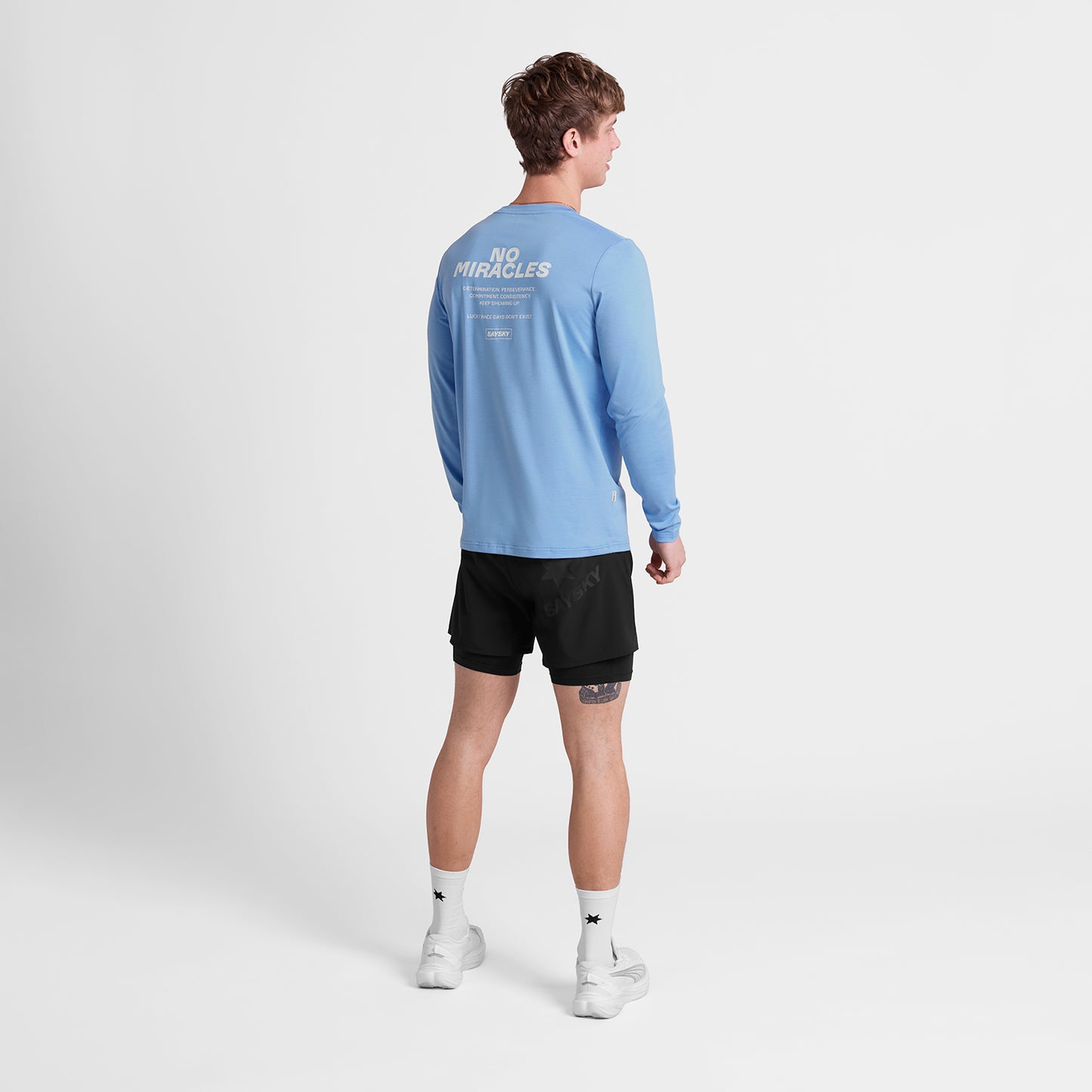PACE LONGSLEEVE STATEMENT | BLUE - SAYSKY