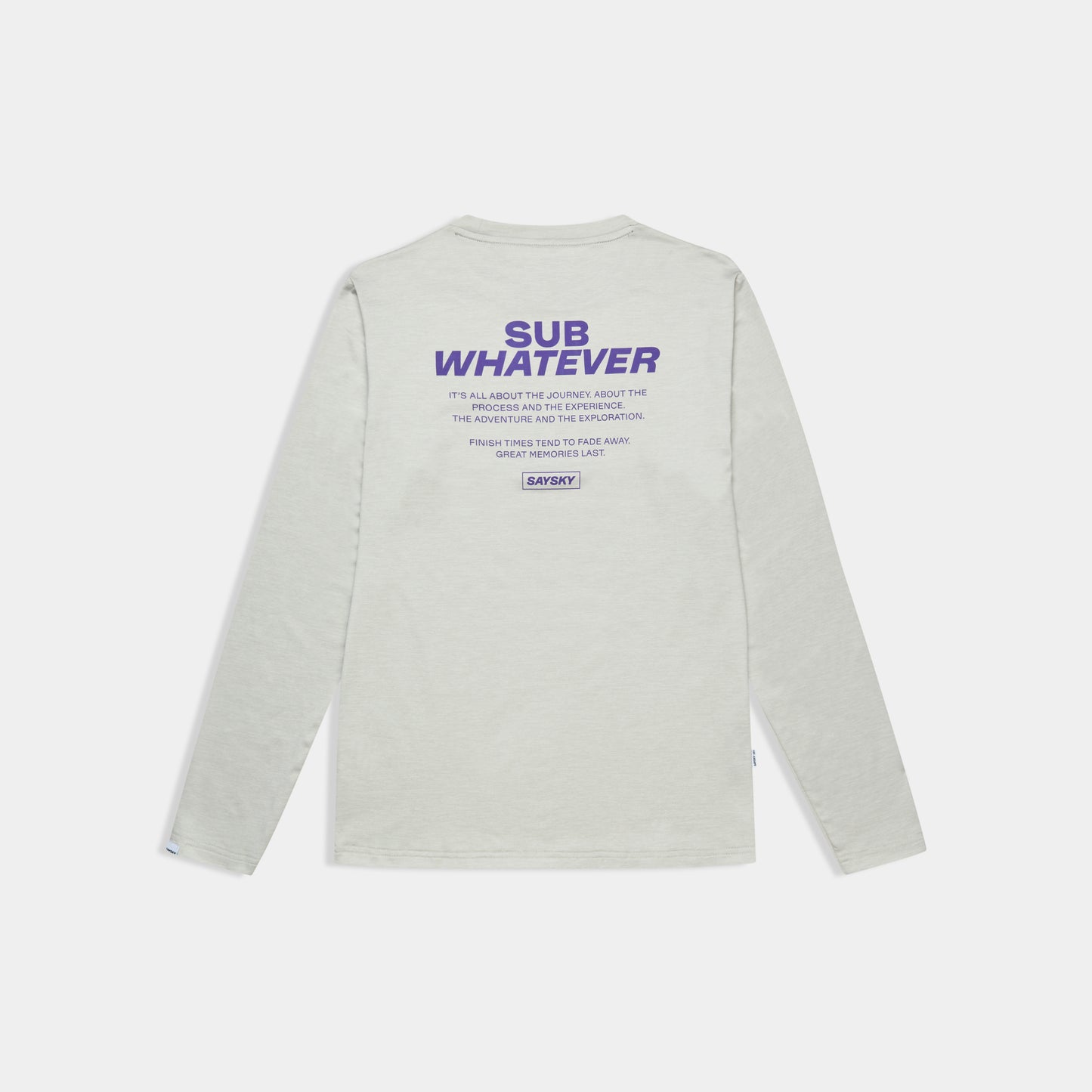PACE LONGSLEEVE STATEMENT | GREY