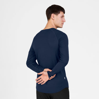 MERINO BASELAYER LONGSLEEVE | BLUE - SAYSKY