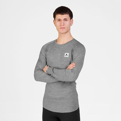 MERINO BASELAYER LONGSLEEVE | GREY