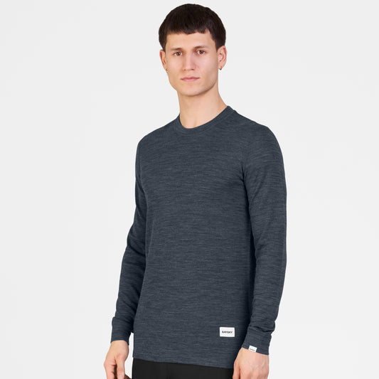 BLAZE MERINO LONGSLEEVE | BLUE