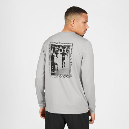 PACE LONGSLEEVE STATEMENT | GREY - SAYSKY