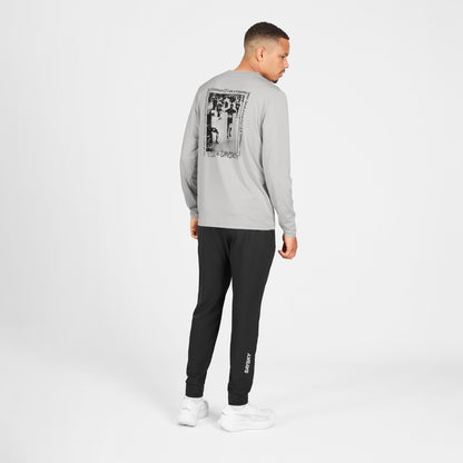 PACE LONGSLEEVE STATEMENT | GREY - SAYSKY