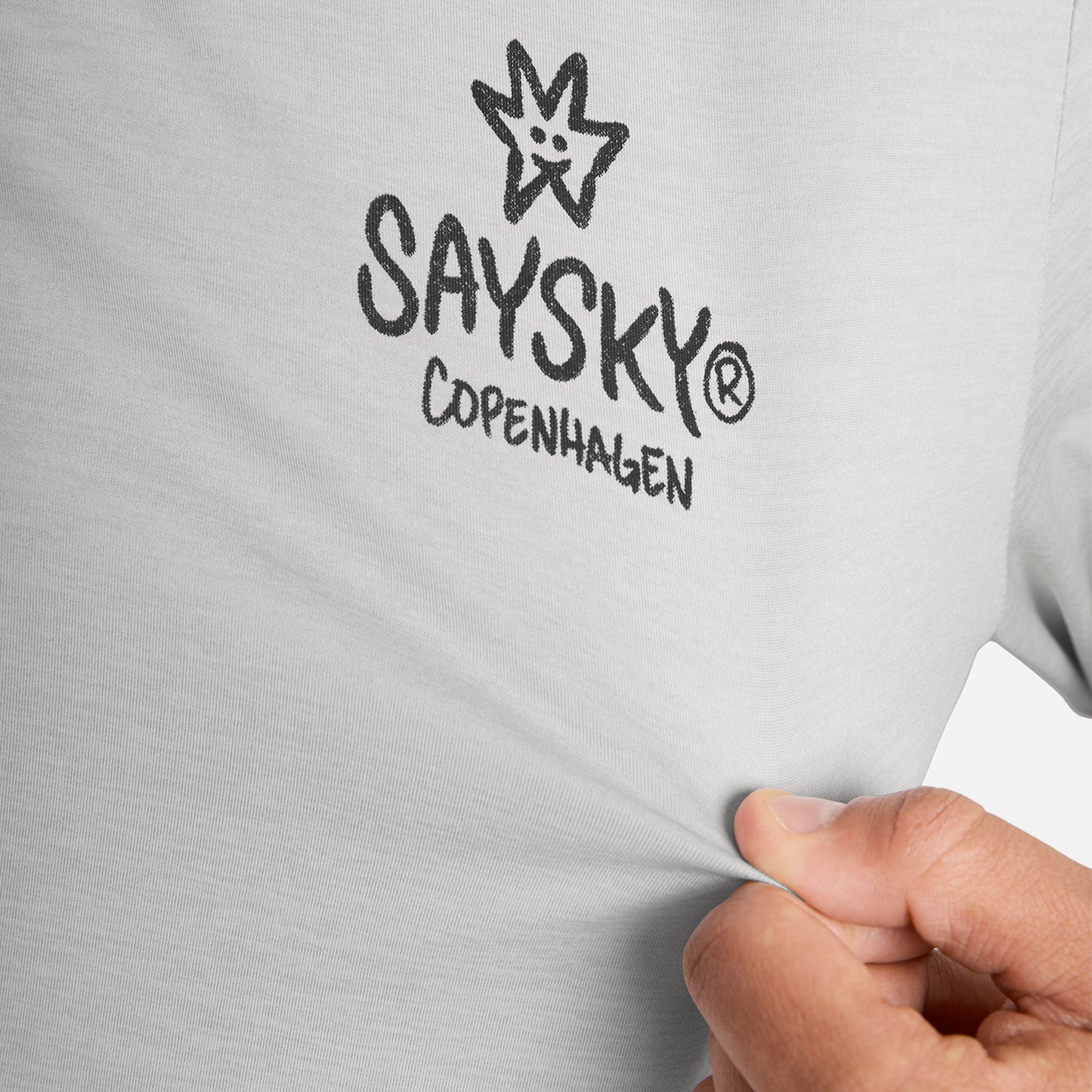 PACE LONGSLEEVE STATEMENT | GREY - SAYSKY