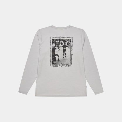PACE LONGSLEEVE STATEMENT | GREY - SAYSKY