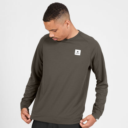 PACE TECH LONGSLEEVE | BROWN