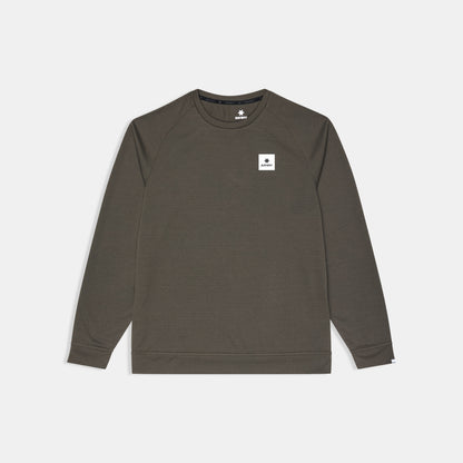 PACE TECH LONGSLEEVE | BROWN
