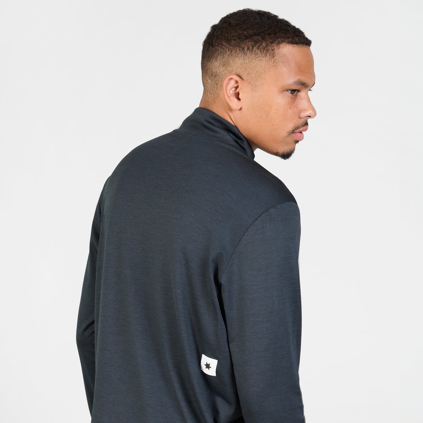 PACE HALF-ZIP LONGSLEEVE | BLACK